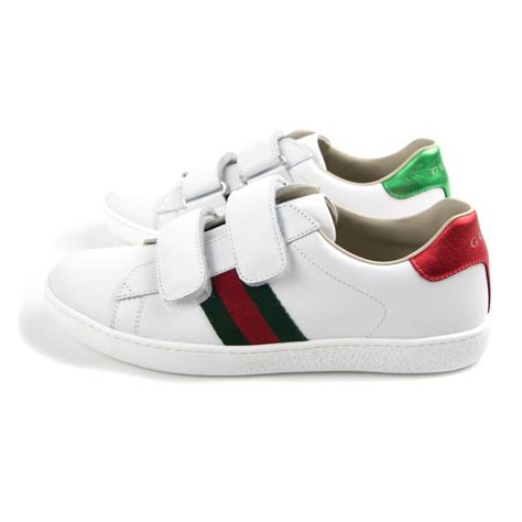 velcro gucci sneakers|Gucci ace tennis shoes.